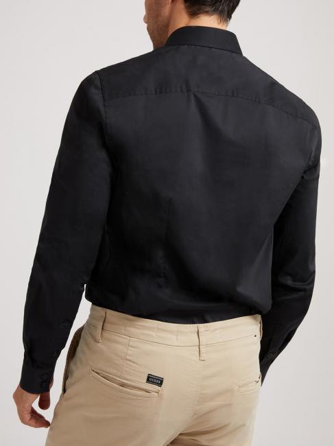 CORE  Stretch cotton shirt jetbla - Men's Shirts