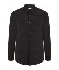 GUESS CORE  Stretch cotton shirt jetbla - Men's Shirts - 4