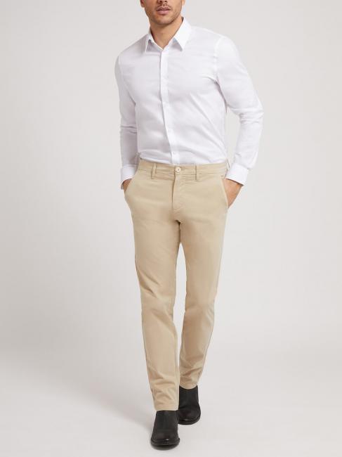 CORE  Stretch cotton shirt purwhite - Men's Shirts