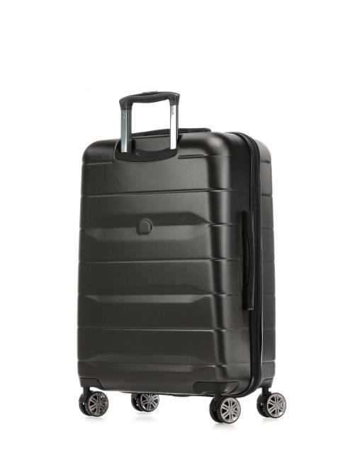 COMETE + Large Trolley Black - Rigid Trolley Cases