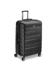 DELSEY AIR ARMOUR Large size trolley, expandable black - Rigid Trolley Cases - 3