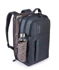 PIQUADRO backpack P16, 15.6” PC case BLUE CHEVRON - Laptop backpacks - 2