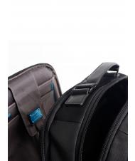 PIQUADRO backpack P16, 15.6” PC case CHEVRON / BLACK - Laptop backpacks - 4