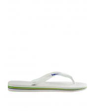 HAVAIANAS BRASIL LOGO Men's flip flops white - Unisex shoes - 3