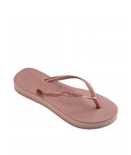 HAVAIANAS SLIM FLATFORM SLIM FLATFORM Women's flip-flops CROCUS / ROSE - Women’s shoes - 2