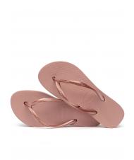 HAVAIANAS SLIM FLATFORM SLIM FLATFORM Women's flip-flops CROCUS / ROSE - Women’s shoes - 4