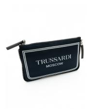 TRUSSARDI CITY POCKET Hand clutch bag moscow blue - Women’s Bags - 2