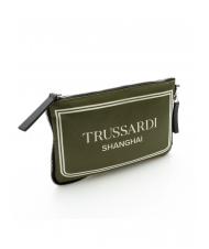 TRUSSARDI CITY POCKET Hand clutch bag shanghai green - Women’s Bags - 2