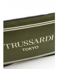 TRUSSARDI CITY POCKET Hand clutch bag tokyo green - Women’s Bags - 3