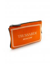 TRUSSARDI CITY POCKET Hand clutch bag moscow orange - Women’s Bags - 2