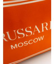 TRUSSARDI CITY POCKET Hand clutch bag moscow orange - Women’s Bags - 3