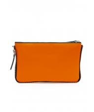 TRUSSARDI CITY POCKET Hand clutch bag moscow orange - Women’s Bags - 4