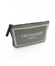 TRUSSARDI CITY POCKET Hand clutch bag tokyo gray - Women’s Bags - 2