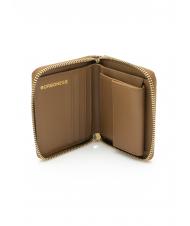 BORBONESE CLASSICA  Medium zip around wallet Beiger sea - Duffle bags - 2