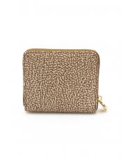 BORBONESE CLASSICA  Medium zip around wallet Beiger sea - Duffle bags - 3