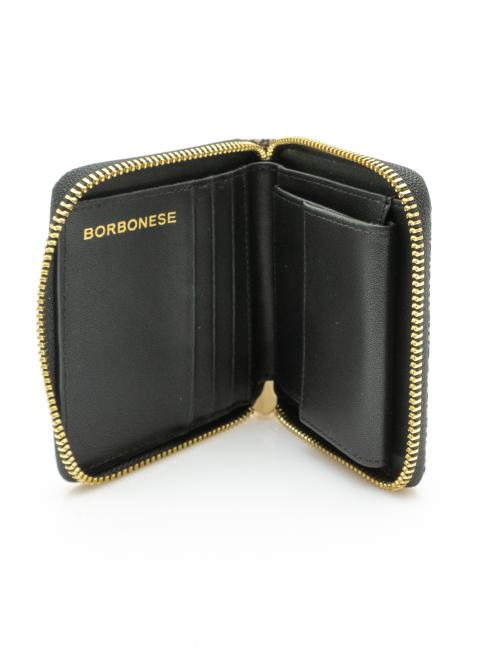 CLASSICA  Medium zip around wallet OP / NATURAL / BLACK - Duffle bags