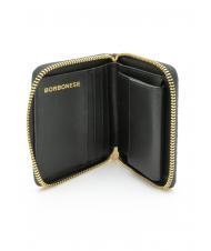 BORBONESE CLASSICA  Medium zip around wallet OP / NATURAL / BLACK - Duffle bags - 2