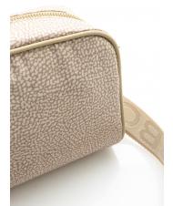 BORBONESE CAMERA CASE SMALL ECO LINE Mini shoulder bag, in fabric sand - Women&rsquo;s Bags - 3