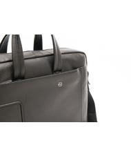 PIQUADRO folder VIBE line out, leather Black - Work Briefcases - 3