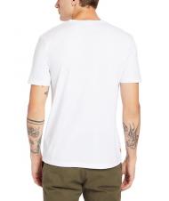 TIMBERLAND SS 3D EMBOSSED Embossed logo T-shirt white - T-shirt - 2