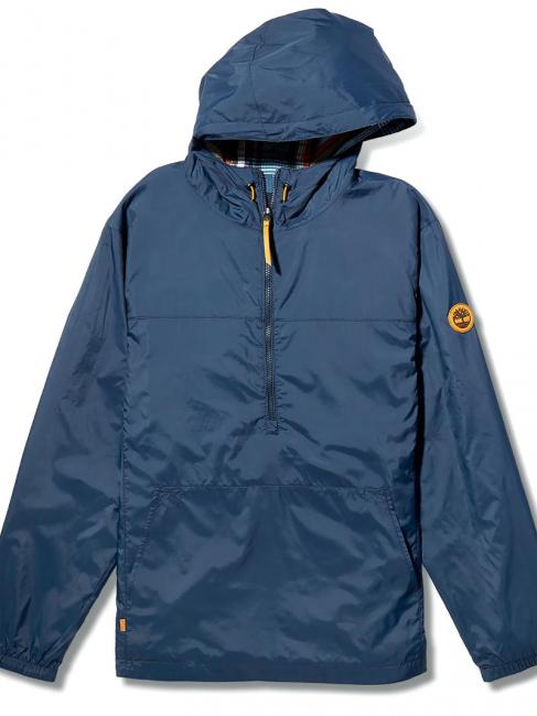 FIELD TRIP PLAID Reversible jacket with hood adriatic / blue / yd - Men's Jackets