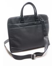 PIQUADRO KLOUT 15.6 "laptop briefcase in leather - Work Briefcases