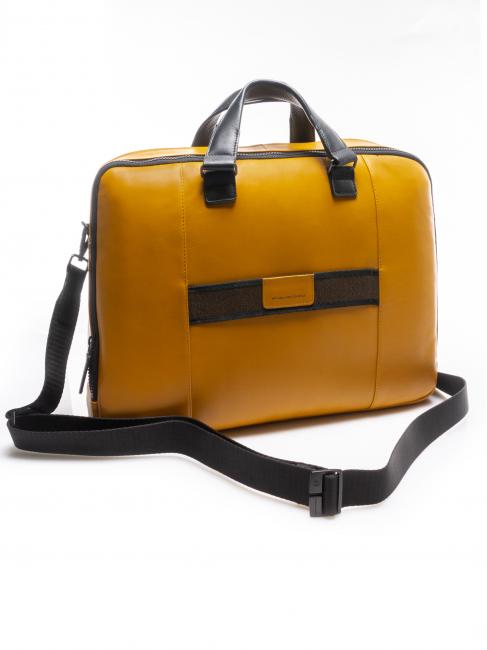 CAMPIONARIO USIE 15.6 "PC / iPad Air / Pro briefcase Yellow - Work Briefcases