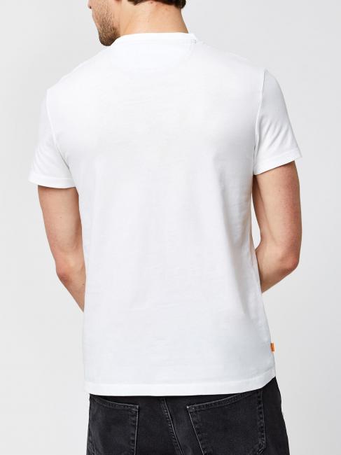 SS DUNRIVER CREW Cotton T-shirt white - T-shirt