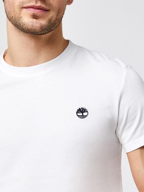 SS DUNRIVER CREW Cotton T-shirt white - T-shirt