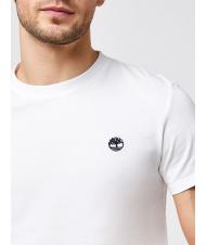TIMBERLAND SS DUNRIVER CREW Cotton T-shirt white - T-shirt - 3