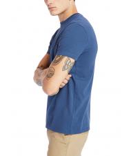 TIMBERLAND SS DUNRIVER CREW Cotton T-shirt dark denim - T-shirt - 3