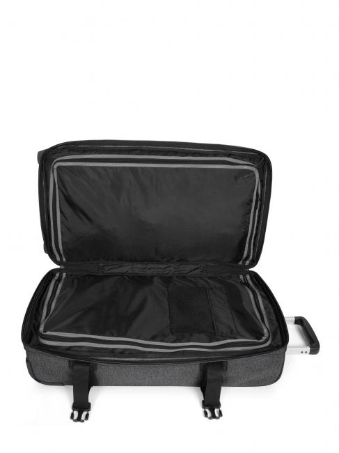 TRANSIT'R M Medium size trolley BlackDenim - Semi-rigid Trolley Cases