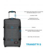 EASTPAK TRANSIT'R S Hand luggage trolley BlackDenim - Hand luggage - 5
