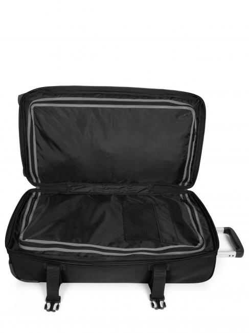 TRANSIT'R M Medium size trolley BLACK - Semi-rigid Trolley Cases