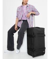EASTPAK TRANSIT'R M Medium size trolley BLACK - Semi-rigid Trolley Cases - 6