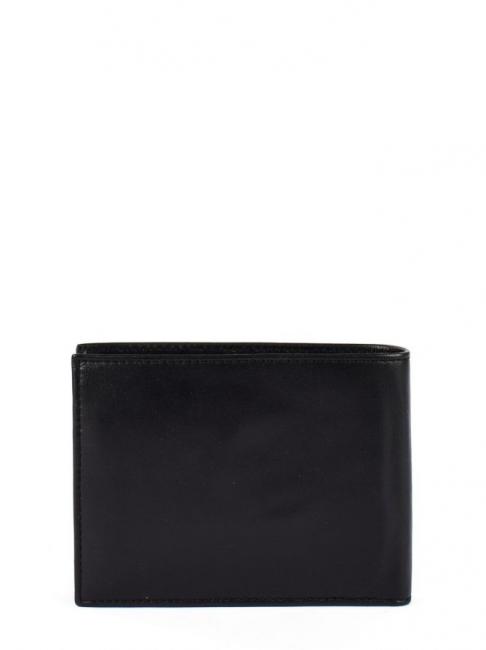 wallet Leather, with coin purse BLACK - Men’s Wallets