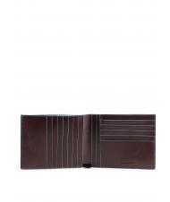 PIQUADRO BLUE SQUARE Wallet MAHOGANY - Men&rsquo;s Wallets - 2