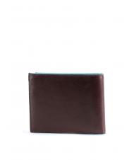 PIQUADRO BLUE SQUARE Wallet MAHOGANY - Men&rsquo;s Wallets - 3