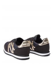 ARMANI EXCHANGE RIO Sneakers black / ltgold - Women’s shoes - 3
