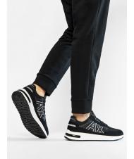 ARMANI EXCHANGE DUSSELDORF Sneakers Man Black / black - Men&rsquo;s shoes - 7