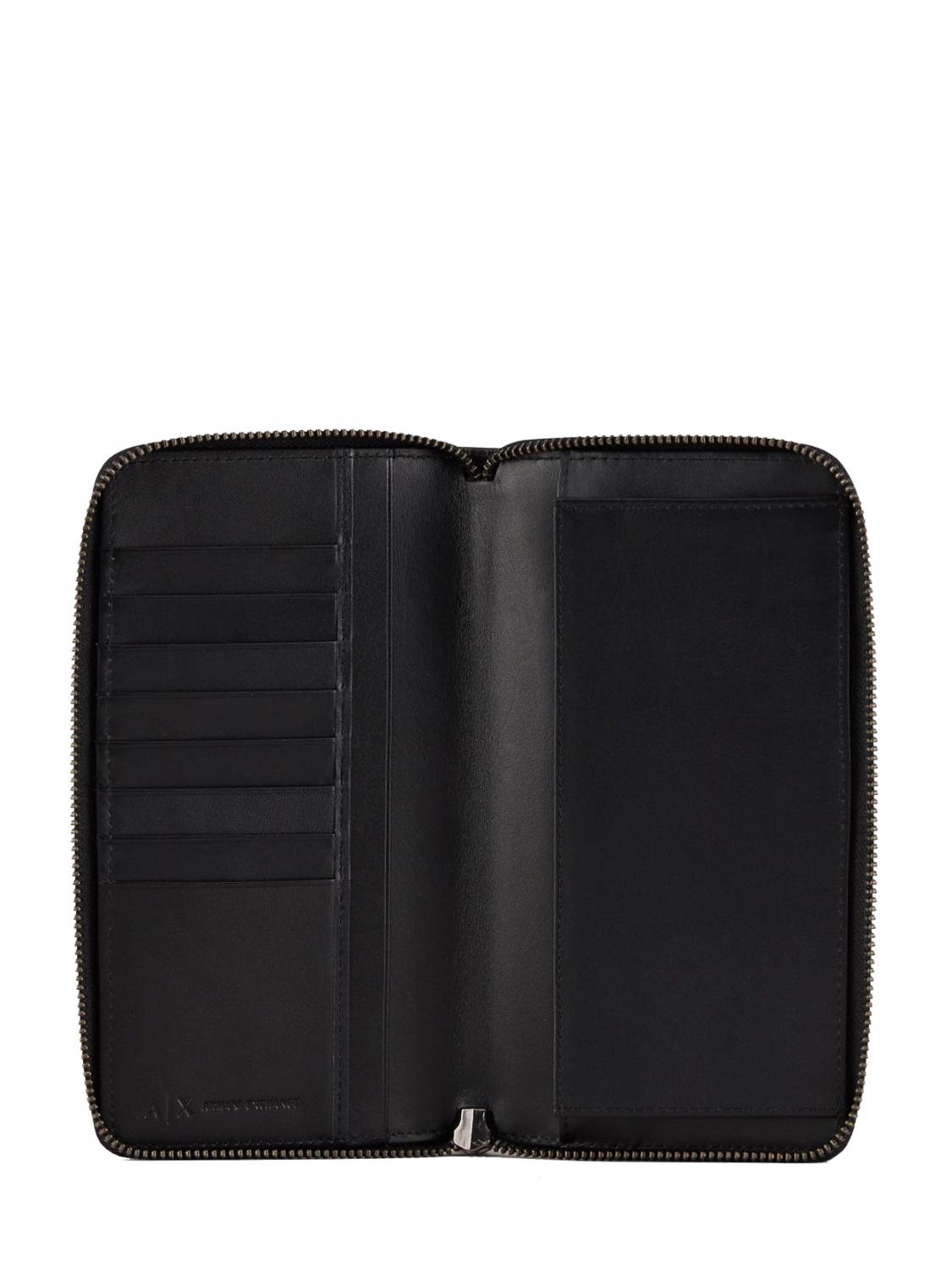 Armani exchange mens wallet discount