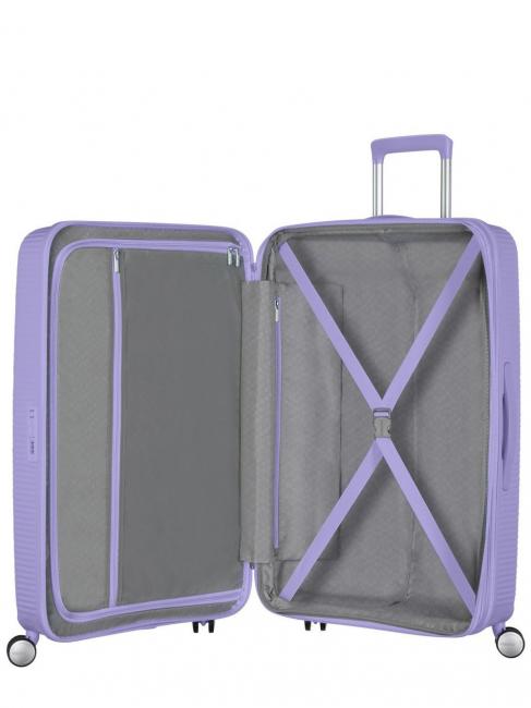 trolley case SOUNDBOX line. large. expandable lavender - Rigid Trolley Cases