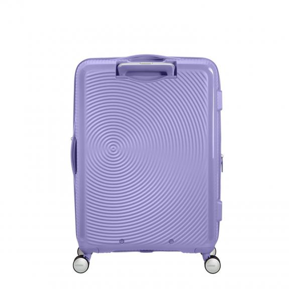 SOUNDBOX SPINNER Medium trolley, expandable lavender - Rigid Trolley Cases