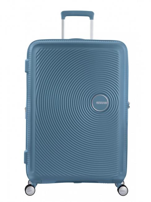 trolley case SOUNDBOX line. large. expandable stone blue - Rigid Trolley Cases