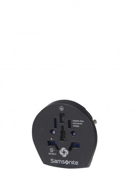 GLOBAL TRAVEL  Adapter for Mondo - Europe electrical sockets BLACK - Travel Accessories