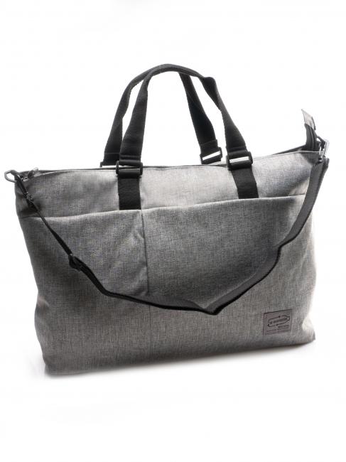 RE-GENERATION Weekend bag with shoulder strap Grey - Duffle bags