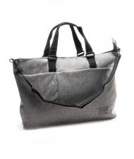SMEMORANDA RE-GENERATION Weekend bag with shoulder strap Grey - Duffle bags - 3