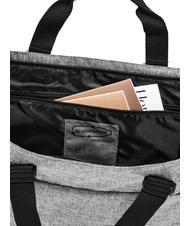 SMEMORANDA RE-GENERATION Weekend bag with shoulder strap Grey - Duffle bags - 5