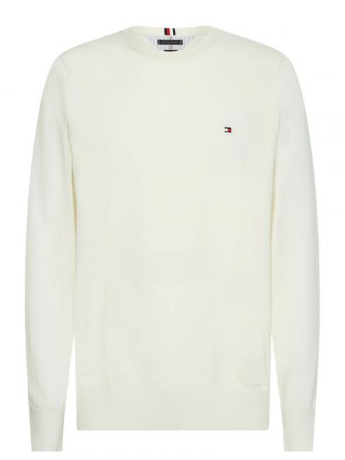 1985 CREW Cotton blend sweatshirt ivory - Men's Sweaters
