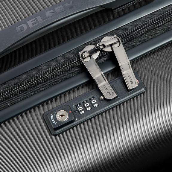 COMETE + Spinner Hand Luggage Trolley Black - Hand luggage